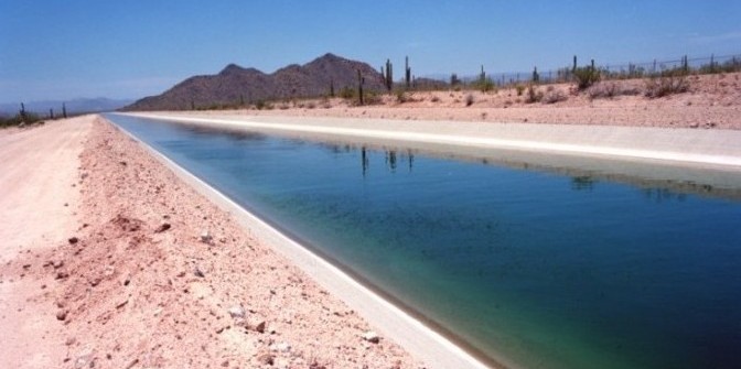 CAP Canal. Photo by USBR.